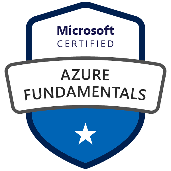 Microsoft Certified Fundamentals: Azure Fundamentals (2021)